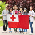 Tonga National Flag 90 x 150 cm Polyester Banner with Metal Grommets - view 4
