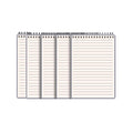 Top Flip Coil Lined Notebooks, Pack of 5 - A6 (10.5 x 14.5 cm)