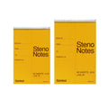 Top Spiral Steno Pads, Pack of 5 - Golden Yellow, A5 (228 x 152 mm) - view 3