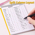 Top Spiral Steno Pads, Pack of 5 - Golden Yellow, A5 (228 x 152 mm) - view 5