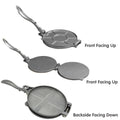 Tortilla Press Flatbread Maker for Roti and Chapati - Black, 20 cm - view 5