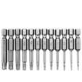 Torx Screwdriver Bit Set, S2 Steel, 50 mm, Pack of 12 - view 2