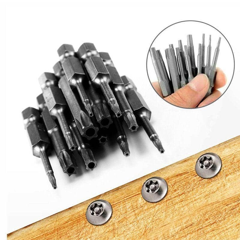Torx Screwdriver Bit Set, S2 Steel, 50 mm, Pack of 12 - view 4