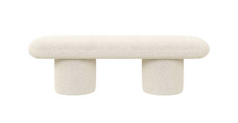 Brosa Totem Bench (Sesame Seed)