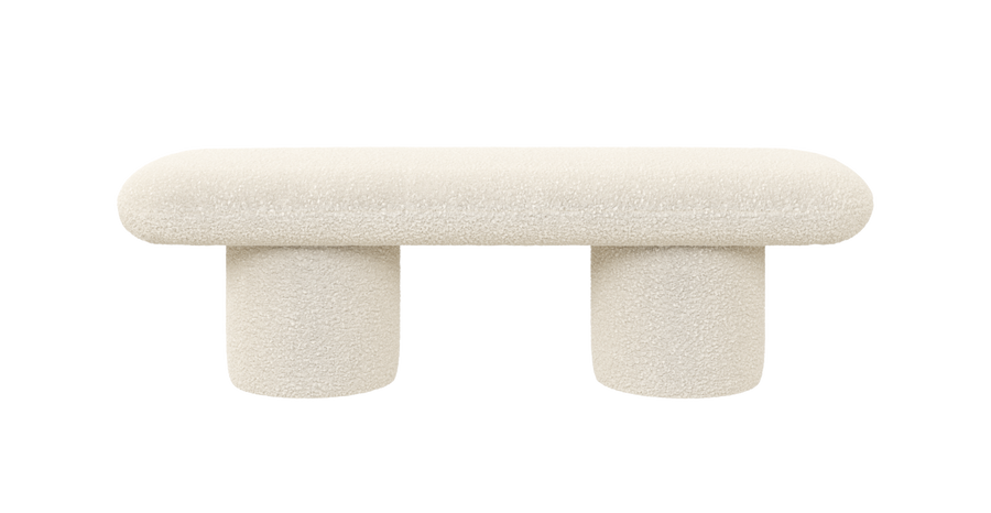 Brosa Totem Bench (Sesame Seed)