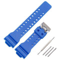 TPU Watch Strap, 16 mm Lug Width, with Fitting Tool - Blue