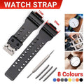 TPU Watch Strap, 16 mm Lug Width, with Fitting Tool - Blue - view 2