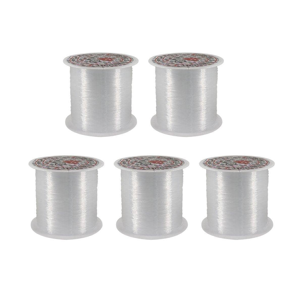 Transparent Aquarium Moss Binding Fishing Line 0.25 mm, Pack of 5 - view 2