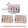 Transparent Blind Box Display Case with Stepped Base - White, 30.5 x 19.5 x 18 cm - view 4