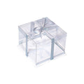 Transparent Cake Box for Birthday Cakes - 6 Inch (15.2cm), Single, Pack of 20
