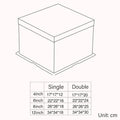 Transparent Cake Box for Birthday Cakes - 6 Inch (15.2cm), Single, Pack of 20 - view 5