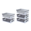 Transparent Drawer Storage Rack for Desk and Kitchen - 3-Layer - view 3