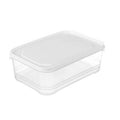 Transparent Fridge Storage Containers with Lids, Pack of 8 - view 2