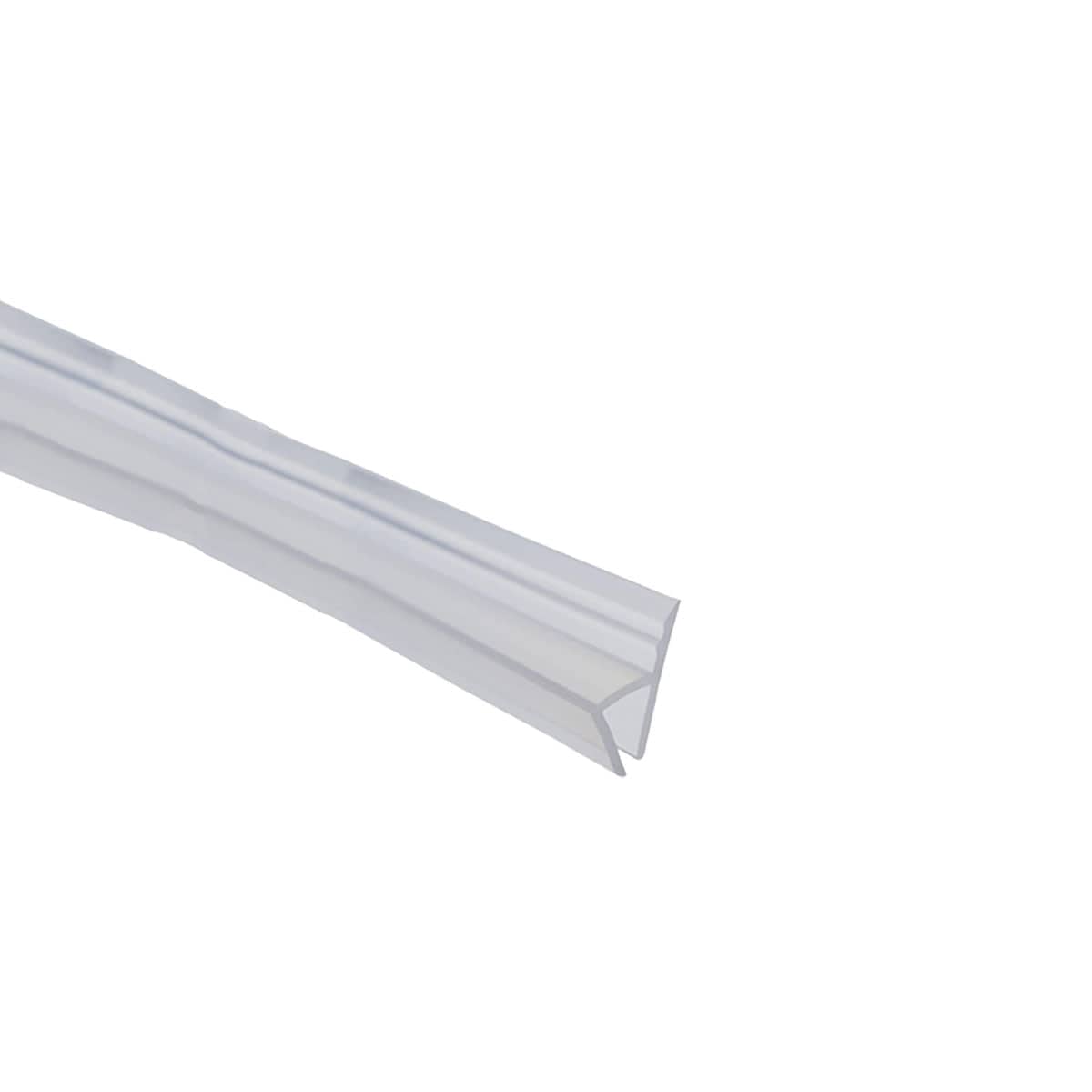 Transparent H Shape Silicone Door Seal Strip - 0.8 cm x 100 cm - view 3