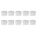 Transparent Jewellery Gem Storage Cases, Pack of 10 - White Lining