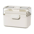 Transparent Multi-Layer First Aid and Pill Storage Box Organiser - view 2