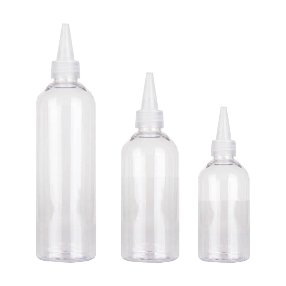 Transparent Needle Tip Squeeze Dispensing Bottles, Pack of 100 - 30 ml (Height 104 mm) - view 3