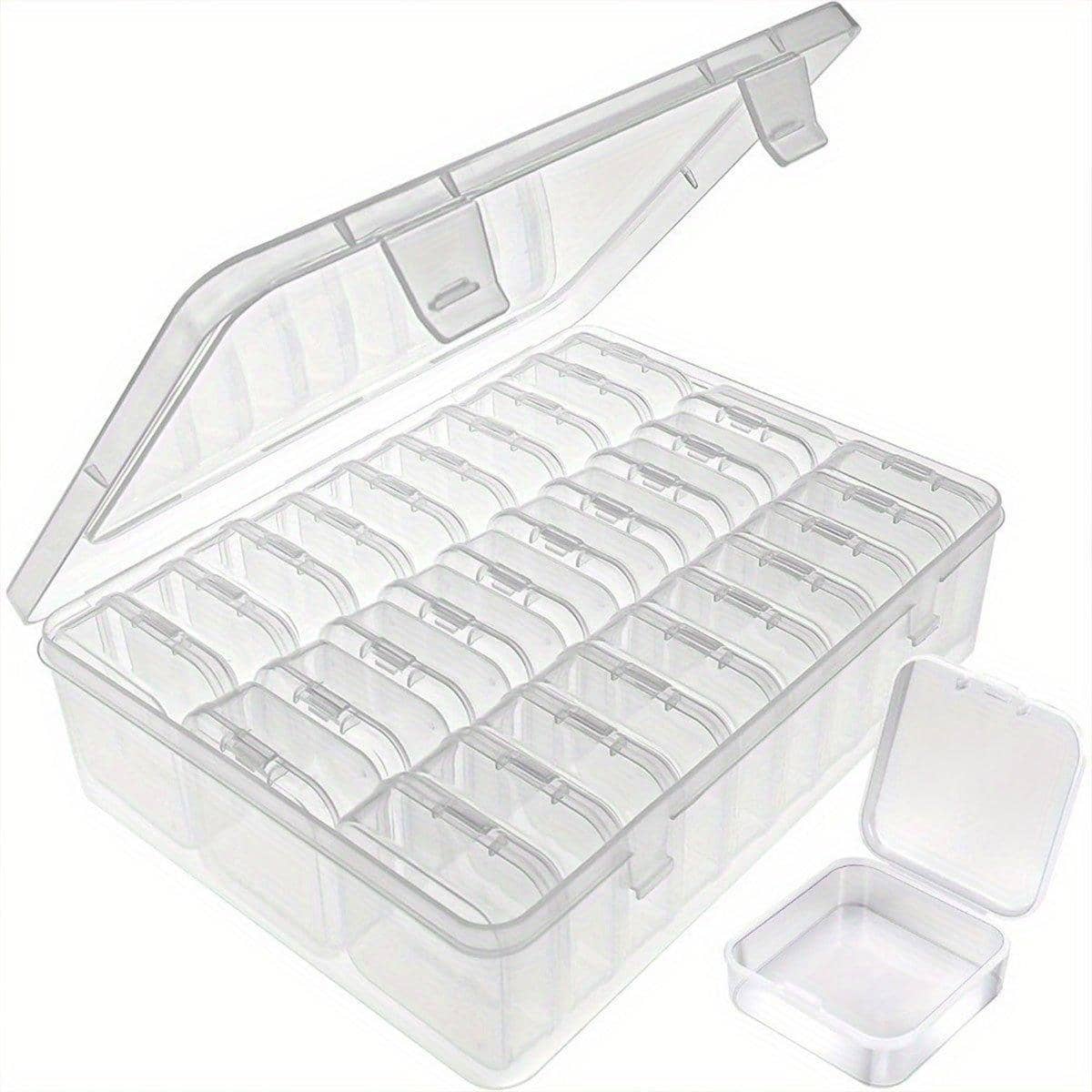 Transparent Plastic Storage Box Organiser Set - 31 Pieces - view 2