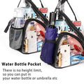 Transparent PVC Waterproof Crossbody Bag, Clear Shoulder Bag for Concerts and Travel - view 5
