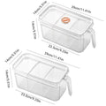 Transparent Small Desktop Fish Tank with Three Divisions - Without Cover - view 4