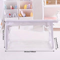 Transparent Zipper Pencil Case Pouches, Pack of 2 - Mint Green - view 4