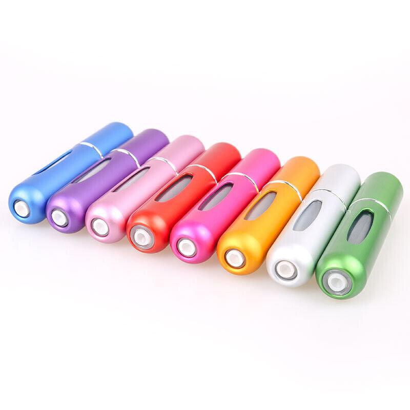 Travel Mini Refillable Perfume Atomiser Spray Bottle 5ml - Pink - view 3