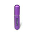 Travel Mini Refillable Perfume Atomiser Spray Bottle 5ml - Purple