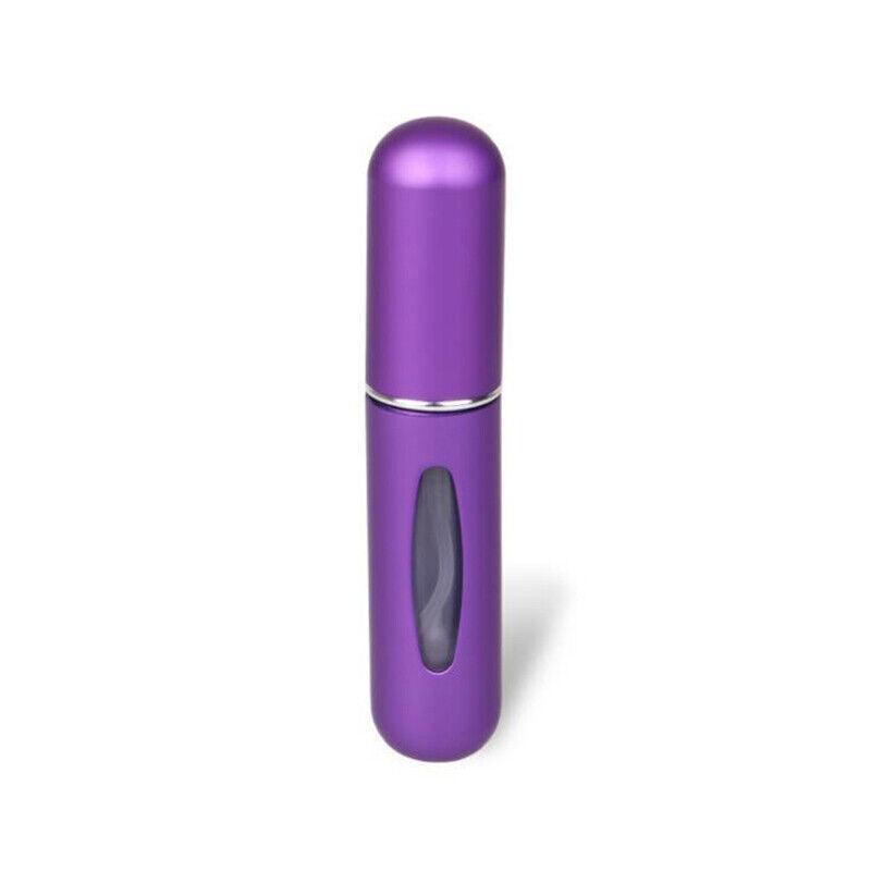 Travel Mini Refillable Perfume Atomiser Spray Bottle 5ml - Purple
