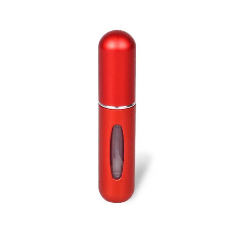Travel Mini Refillable Perfume Atomiser Spray Bottle 5ml - Red