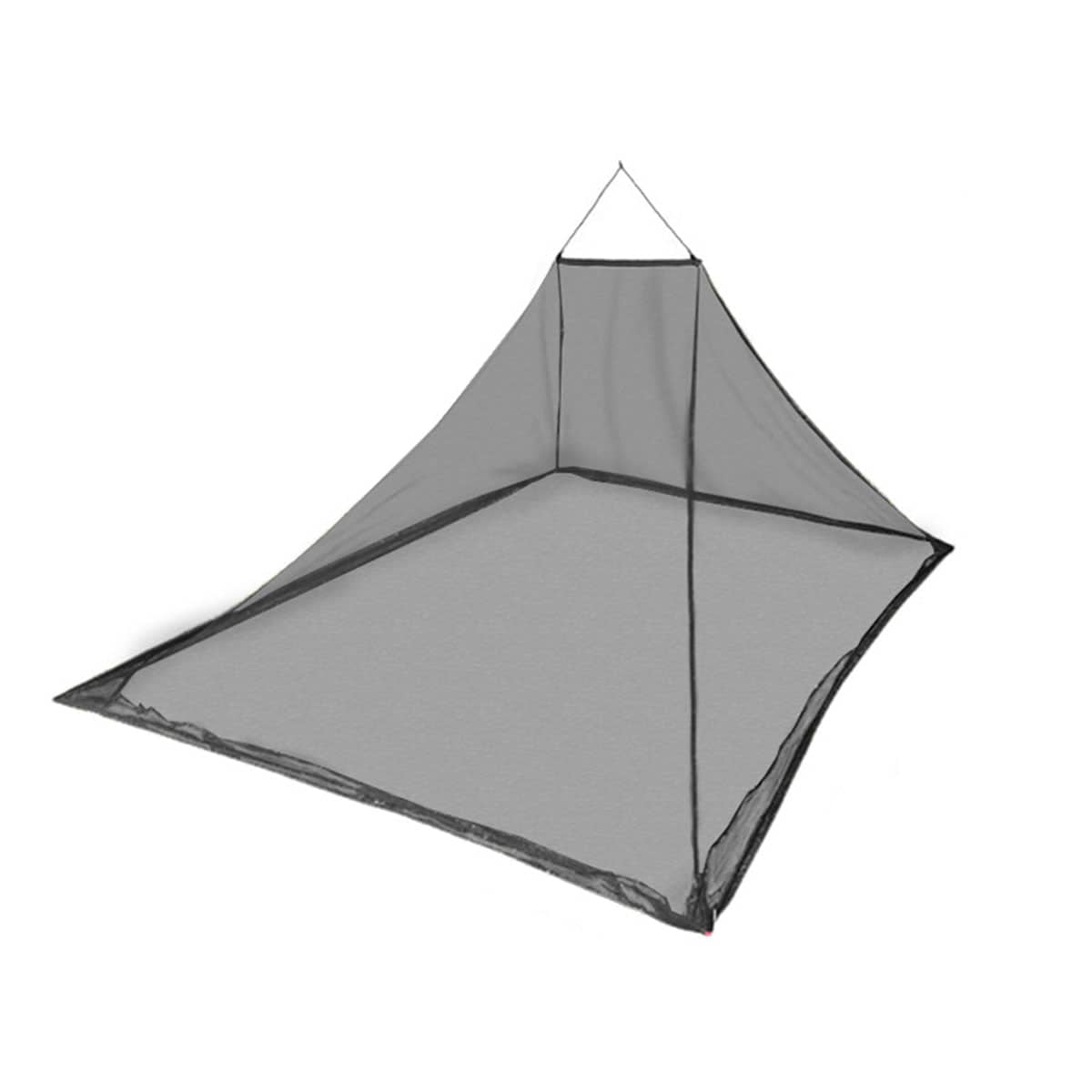 Travel Mosquito Net 180 x 240 x 130 cm - Black