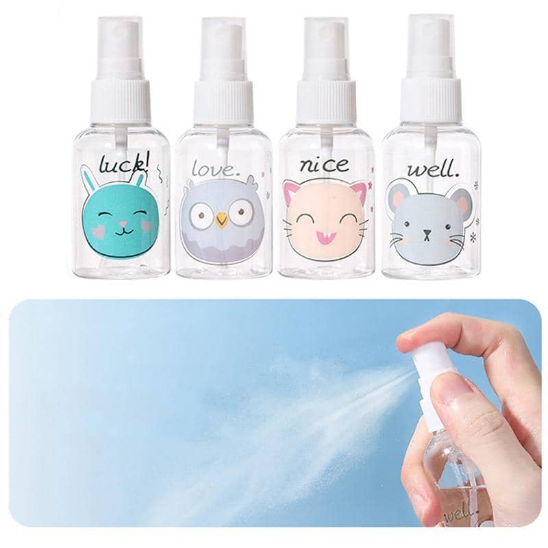 Travel Perfume Spray Bottle in Clear Plastic, 50 ml - Cat - view 4