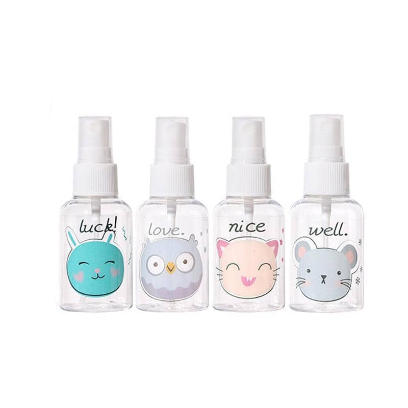 Travel Perfume Spray Bottle in Clear Plastic, 50 ml - Owl - view 3