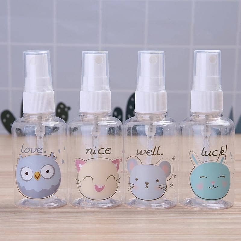 Travel Perfume Spray Bottle in Clear Plastic, 50 ml - Rabbit - view 5