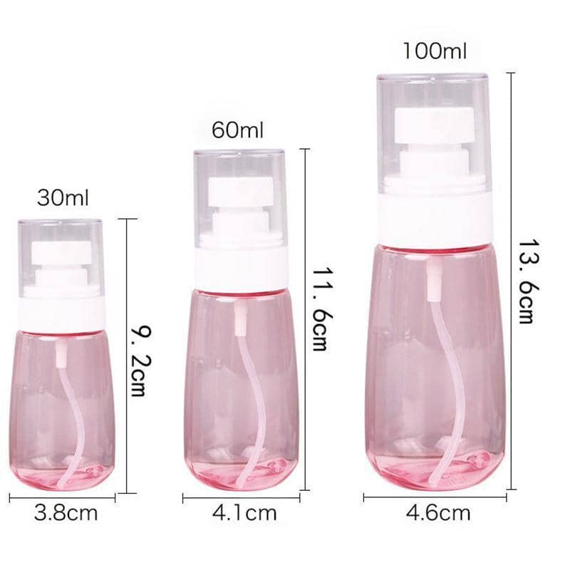 Travel Spray Bottles, Pack of 10 - Clear, 100 ml - view 4
