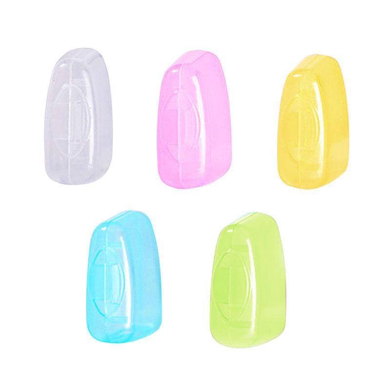 Travel Toothbrush Head Cover Caps Case for Outdoor Use, Pack of 5 - view 2
