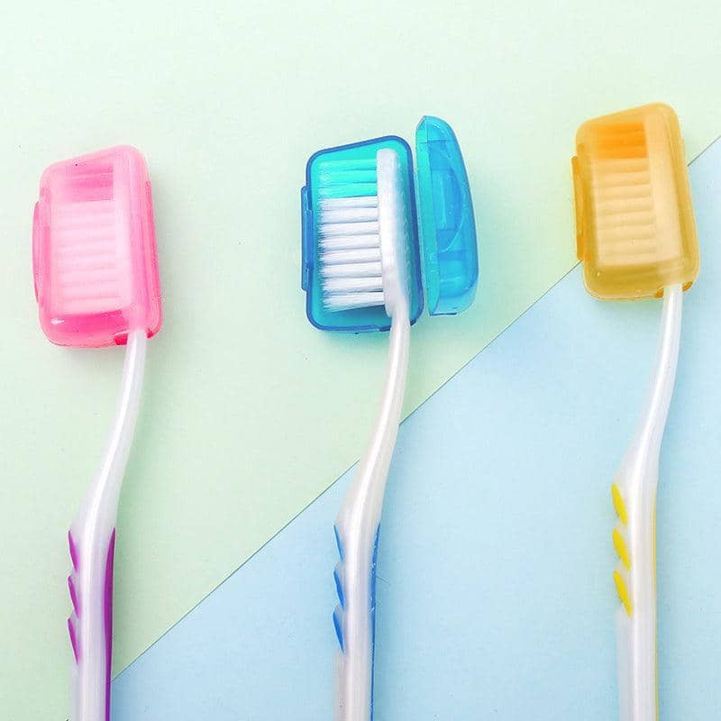 Travel Toothbrush Head Cover Caps Case for Outdoor Use, Pack of 5 - view 3