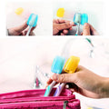 Travel Toothbrush Head Cover Caps Case for Outdoor Use, Pack of 5 - view 5
