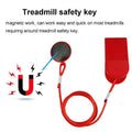 Treadmill Stop Key with 100 cm Lanyard - Running Machine Safety Switch - view 4