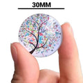 Tree of Life Glass Fridge Magnets, Pack of 12 - view 3