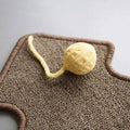 Tree Shape Wall Mounted Cat Scratching Board, Durable Sisal and Wood Backing - view 4