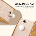 Triangle Cat Scratch Board Felt Claw Pad Vertical Nest for All Season Use - view 5