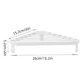 Triangle Kitchen Corner Shelf, Countertop Organiser - White - view 4