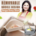 Triangle Kitchen Sink Drain Basket with Suction Cup - Grey - view 2