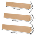 Triangular Corrugated Carton Mailing Boxes, Pack of 20 - 70 x 10 x 10cm - view 4
