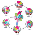 Tropical Parrot Hanging Party Decorations - Pack of 9 - view 4