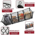 Trunk Cargo Net Organiser for SUV and Pickup, 4 Compartment, 150 cm - view 4