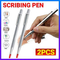 Tungsten Carbide Scribing Pen Tip Steel Scriber Marking Tool - Pack of 2