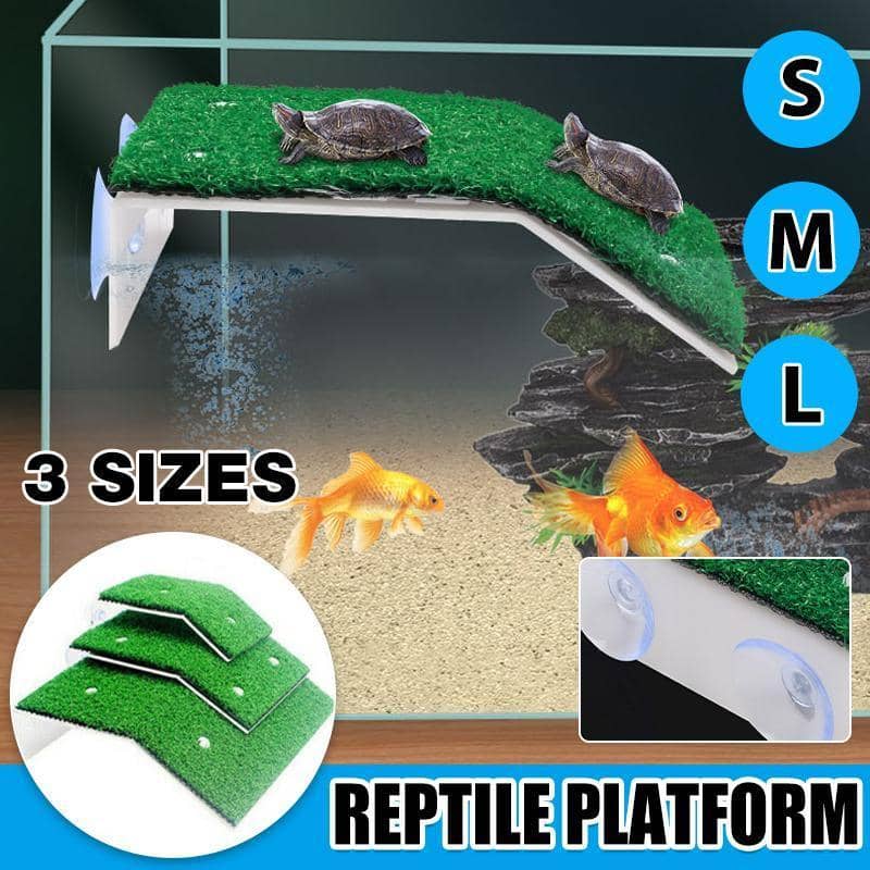 Turtle Basking Platform Ramp with Suction Cups - Large (20.7 x 20 cm) - view 2