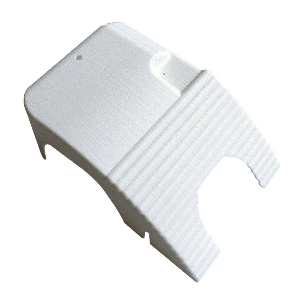 Turtle Basking Platform with Suction Cups - White