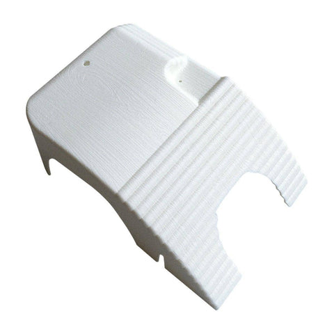Turtle Basking Platform with Suction Cups - White